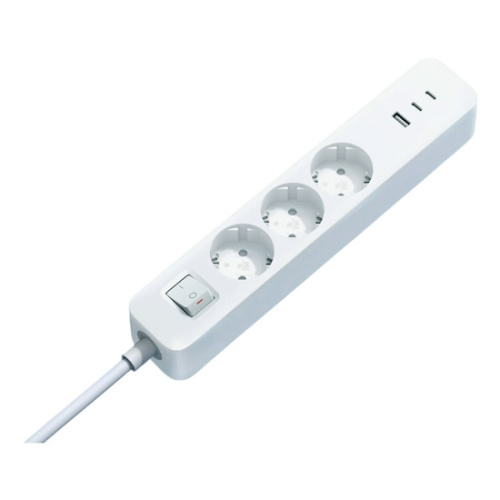 Сетевой фильтр Xiaomi 20W Power Strip (2C1A) EU (BHR07UKEU)