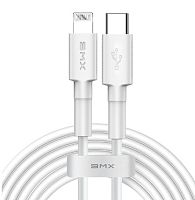 Кабель Baseus BMX Mini White MFI certified Cable Type-C to Lightning  PD 18W 1м (CATLSW-A02)