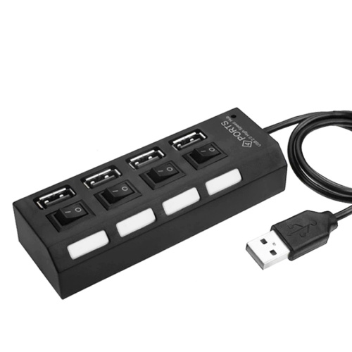 Концентратор (Hub) 4 USB 2.0 с индикацией Концентратор (Hub) 4 USB 2.0 с индикацией