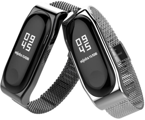 Ремешок Mijobs Milanese strap для Xiaomi mi Band 3 / 4