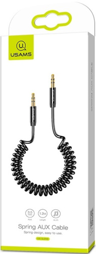 Кабель AUX Usams Spring Audio Cable 1.2м (US-SJ256)