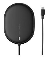 Беспроводное зарядное устройство Baseus Light Magnetic Wireless Charger (WXQJ-01, WXQJ-02, WXQJ-03) подходит для iPhone 12, c кабелем Type-C 1.5m