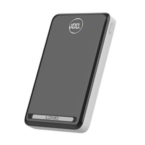 Внешний аккумулятор с беспроводной зарядкой LDNIO PQ17 Magnetic Wireless Power Bank 10000mAh