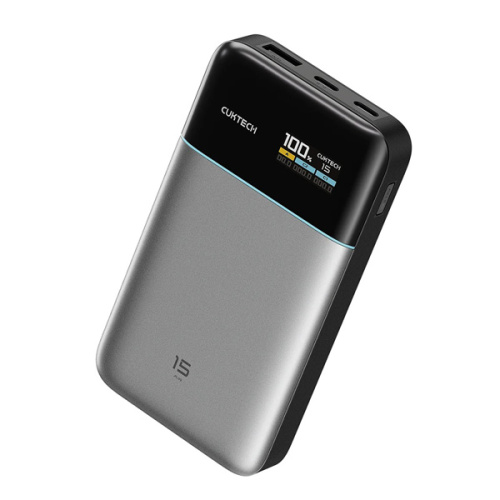 Внешний аккумулятор с дисплеем CUKTECH 15 Air Power Bank 15000mAh 65W (PB150S) Внешний аккумулятор с дисплеем CUKTECH 15 Air Power Bank 15000mAh 65W (PB150S)