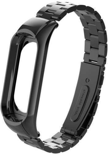 Ремешок Stainless Steel для Xiaomi mi Band 3 / 4 metal