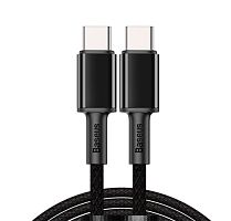 Кабель Baseus High Density Braided Fast Charging Data Cable Type-C to Type-C 100W 1m (CATGD-01)