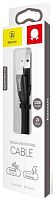 Кабель Baseus Two In One Portable Lightning - Micro USB - USB 0.23м (CALMBJ-A01, CALMBJ-A0V, CALMBJ-0S)