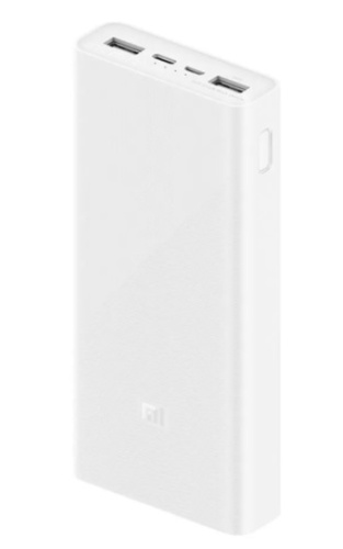 Внешний аккумулятор Xiaomi Power Bank 3 (PLM18ZM) 20000 mAh, USB-C/Micro-USB