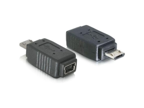 Переходник Micro USB AM -  Mini USB 5P AF