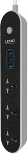 Сетевой фильтр Ldnio Power Socket 3 розетки 3 USB (SC3301)