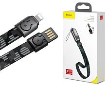 Кабель Baseus Golden Collar USB - Lightning 35см 2.4А (CALJL-AP1, CALJL-AW1)