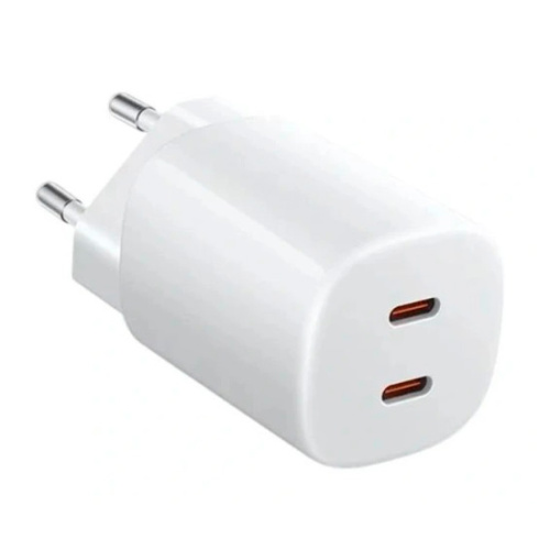 Сетевое зарядное устройство Xiaomi 45W Nano Turbo Charging Power Adapter (2-Port C+C) (MDY-19-EG / BHR087OEU) Сетевое зарядное устройство Xiaomi 45W Nano Turbo Charging Power Adapter (2-Port C+C) (MDY-19-EG / BHR087OEU)