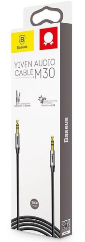 Кабель AUX Baseus Yiven Audio Cable 1м M30 (CAM30-BS1, CAM30-B91)
