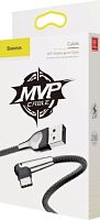 Кабель Baseus MVP Elbow Type Cable USB For Micro 2A 1M Black (CAMMVP-E01, CAMMVP-A01)