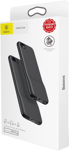 Чехол Baseus Audio Case Two Lightning для iPhone 7 Plus / 8 Plus (WIAPIPH8P-VI01)