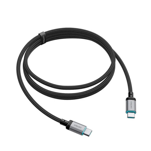 Кабель плетеный CUKTECH Type-C to Type-C 6A 240W 1,5 м (CTC615W) Кабель плетеный CUKTECH Type-C to Type-C 6A 240W 1,5 м (CTC615W)